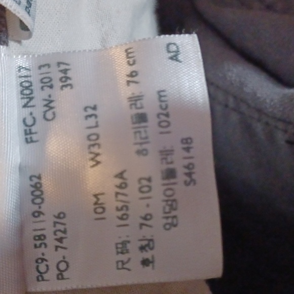 LEVIS 512, STRAIGHT LEG, PERFECTLY SLIMMING, WOMENS 30, CHARCOLE, AND GR… - Picture 8 of 8